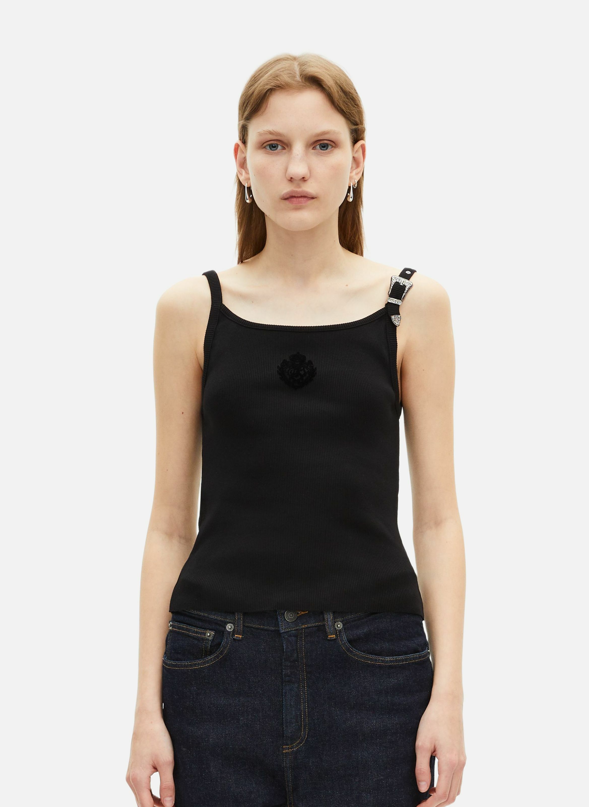 Ribbed Fitted Tank Top THE KOOPLES