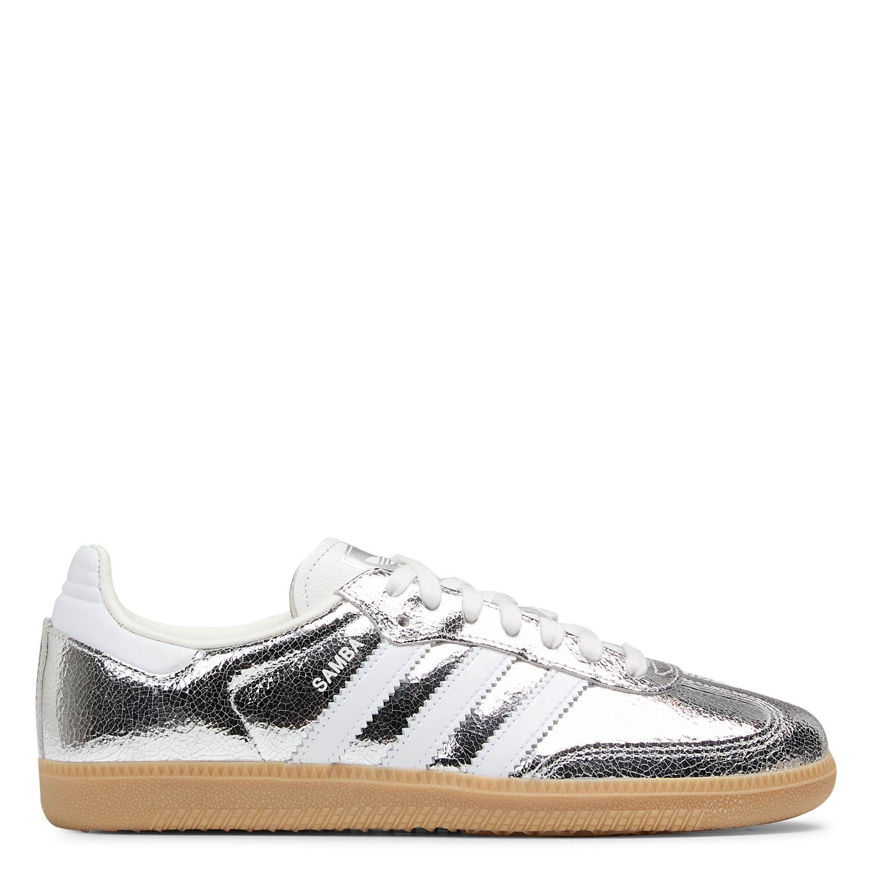 Lage, glanzende sneakers ADIDAS Grijs