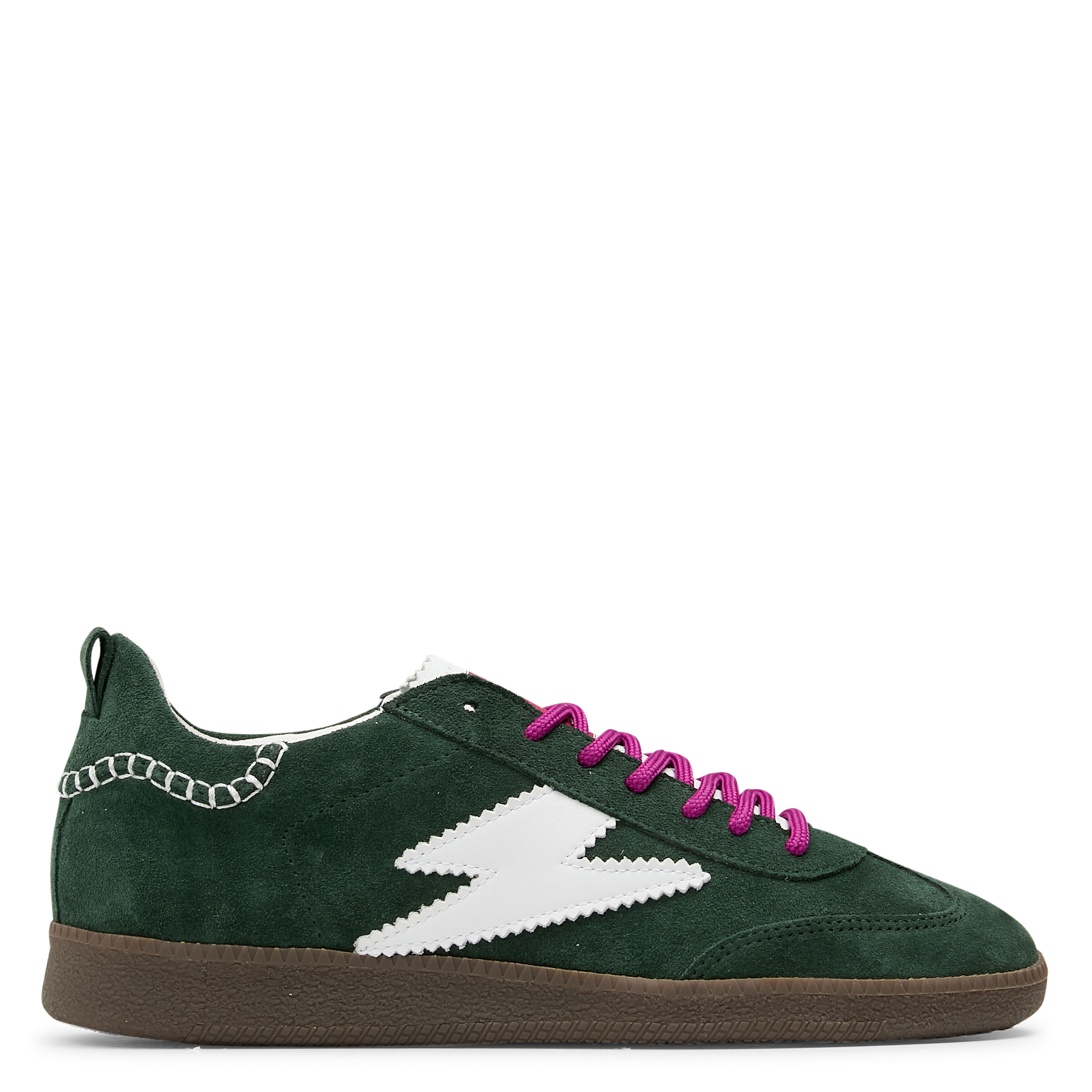 Baskets basses en cuir mélangé SEMERDJIAN - SMR Vert