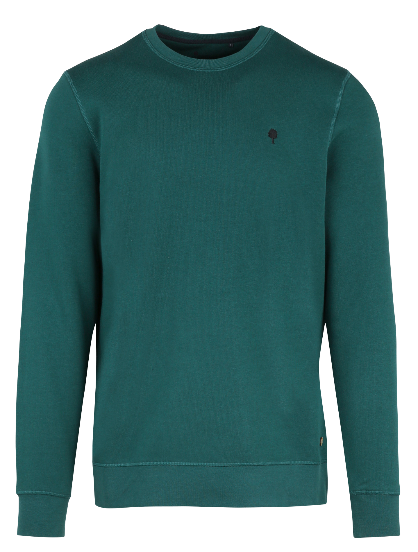 Gerader Strickpullover FAGUO Grun