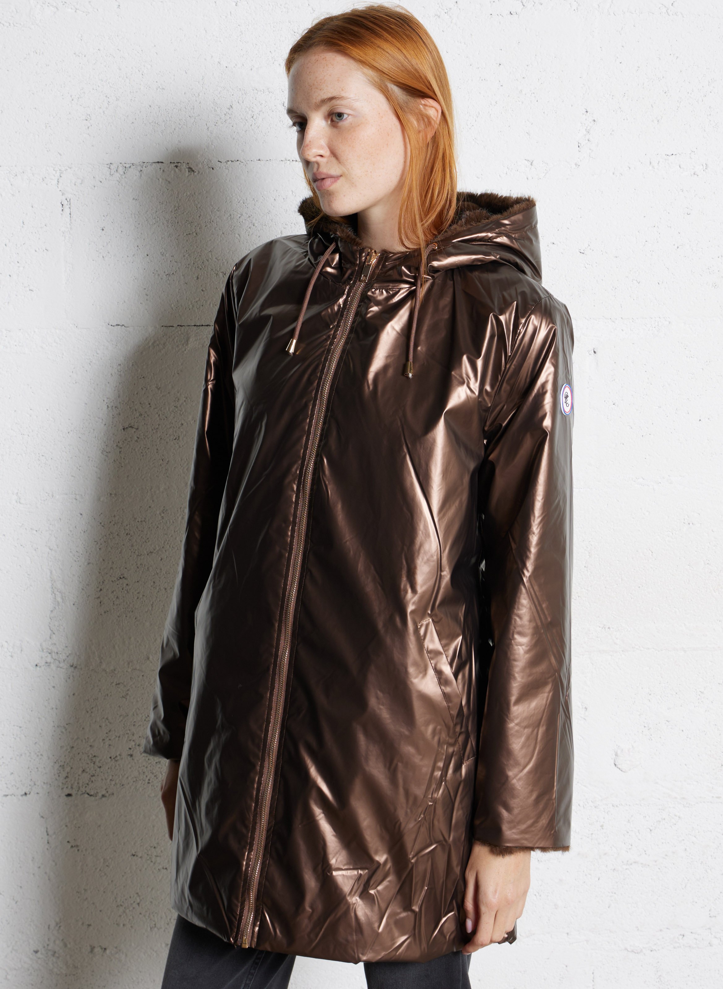 Regenjacke mit Stehkragen LA PETITE ETOILE Braun