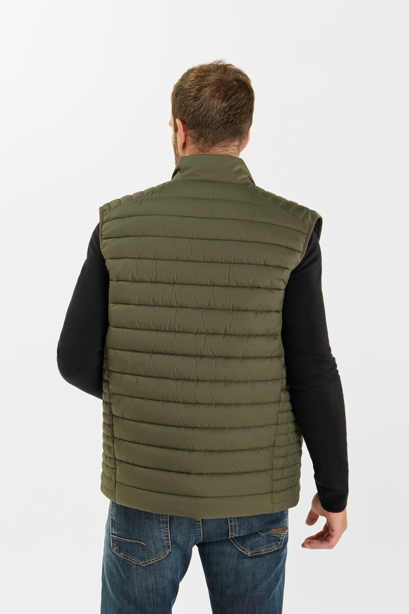 Doudoune sans manches LE TEMPS DES CERISES Kaki