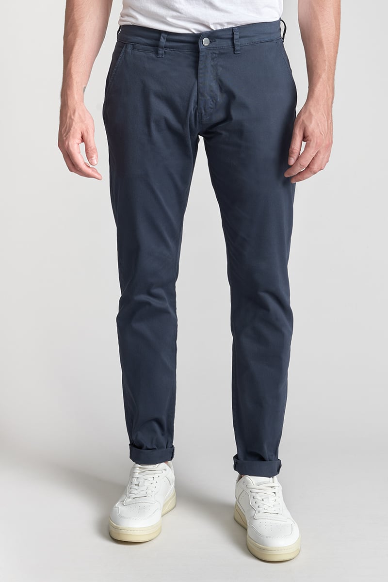 Chino pants LE TEMPS DES CERISES Blue