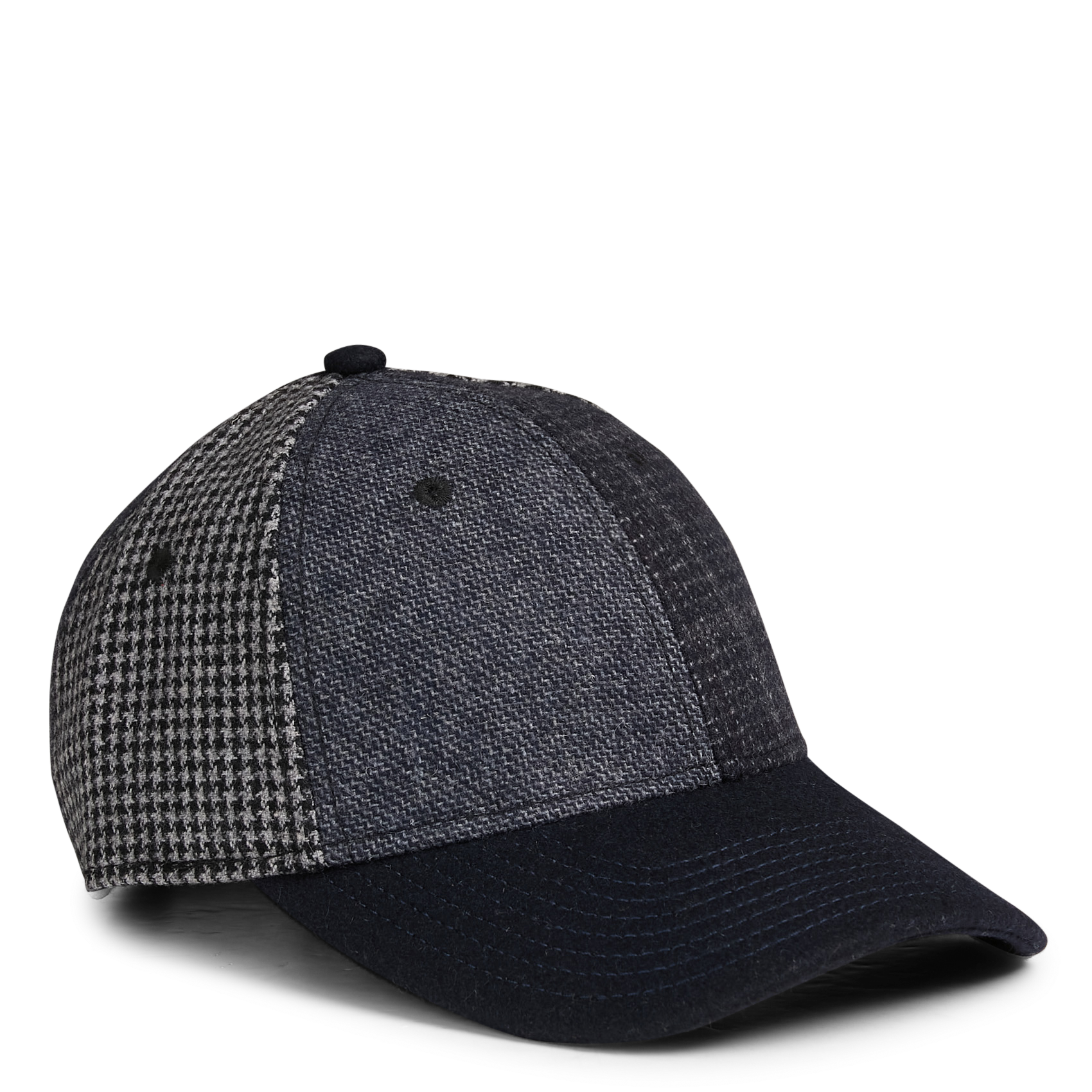 Cappellino con visiera in misto lana HACKETT Blu