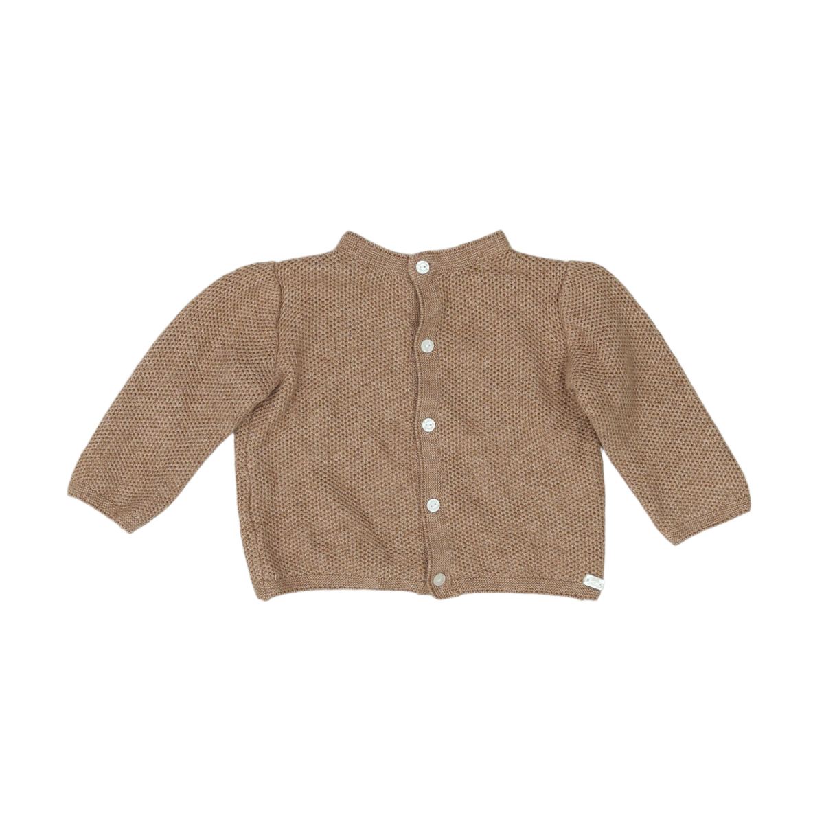 Brown baby cardigan - 12 months TARTINE ET CHOCOLAT - seconde-main Brown