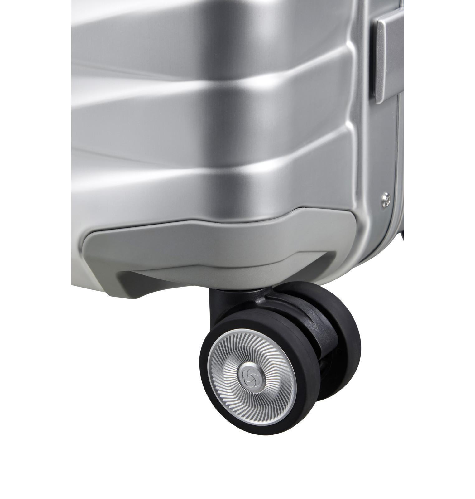 Proxis aluminum suitcase 4 wheels size medium SAMSONITE Silver