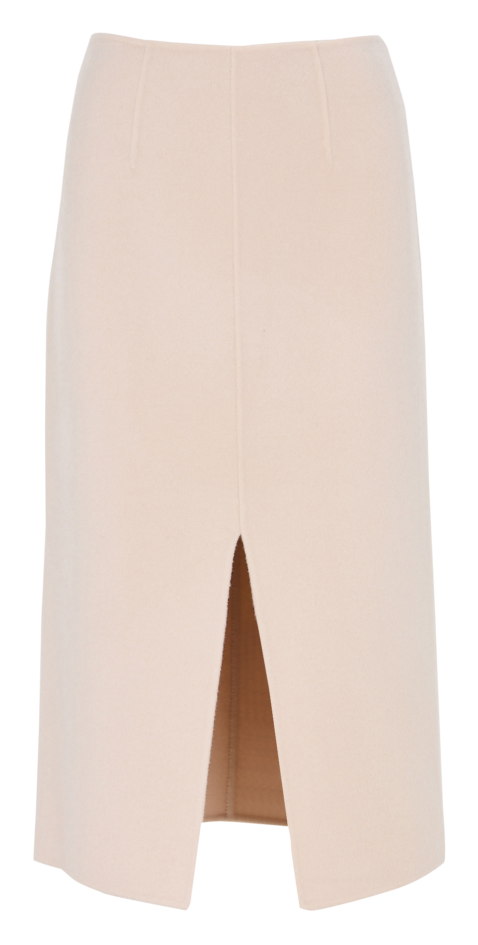 Wool midi skirt MAISON 123 Beige