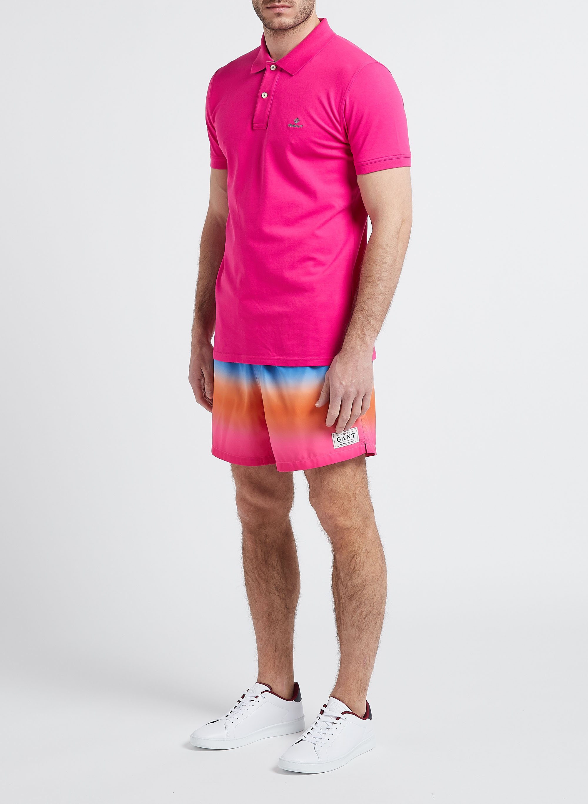 Zwemshort met print GANT Veelkleurig