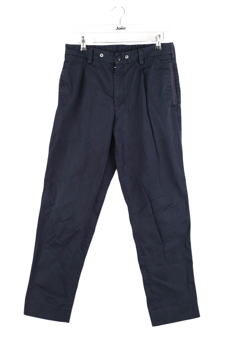 Carrot trousers MONCLER - Seconde Main Blue