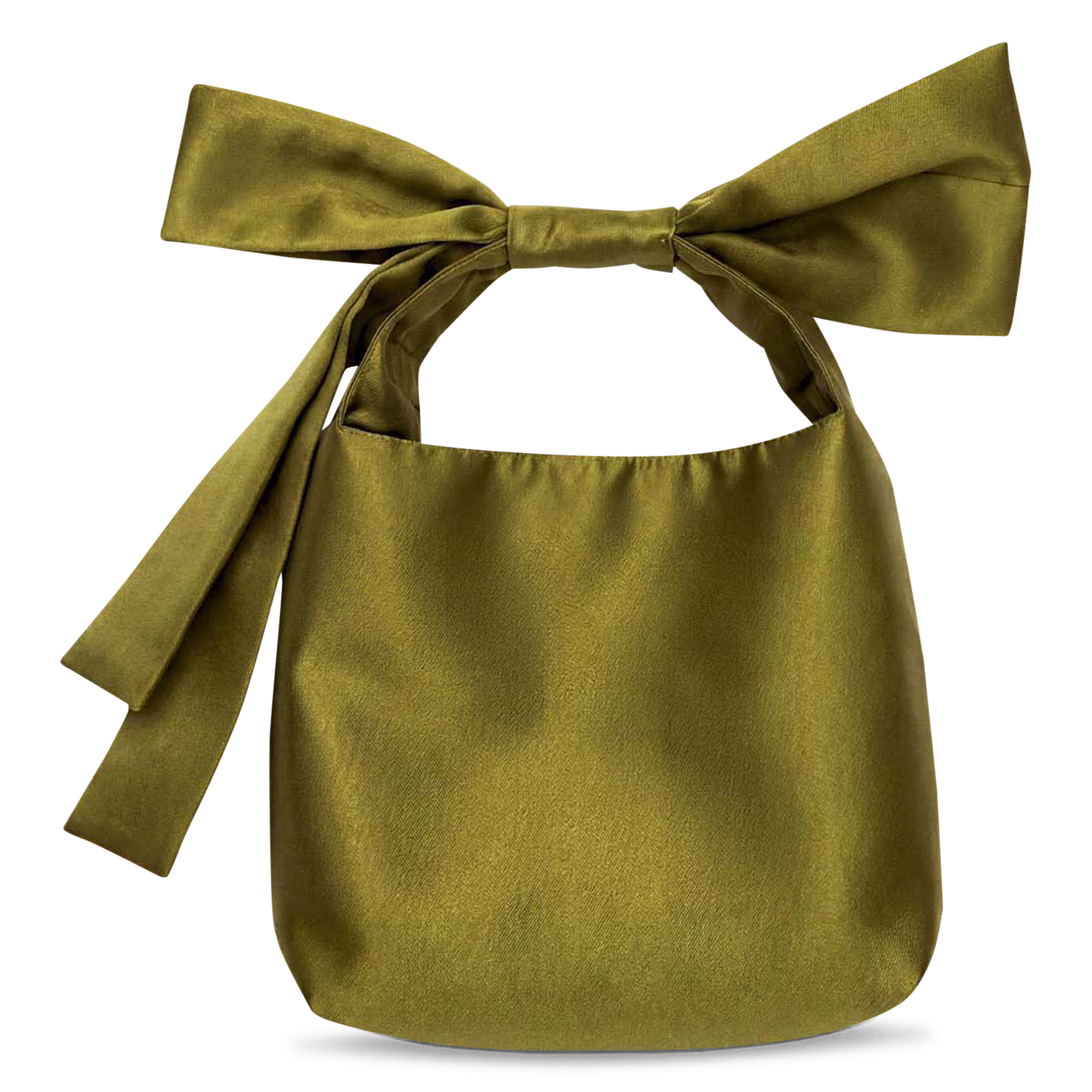 Weiche Satinhandtasche TARA JARMON Grun