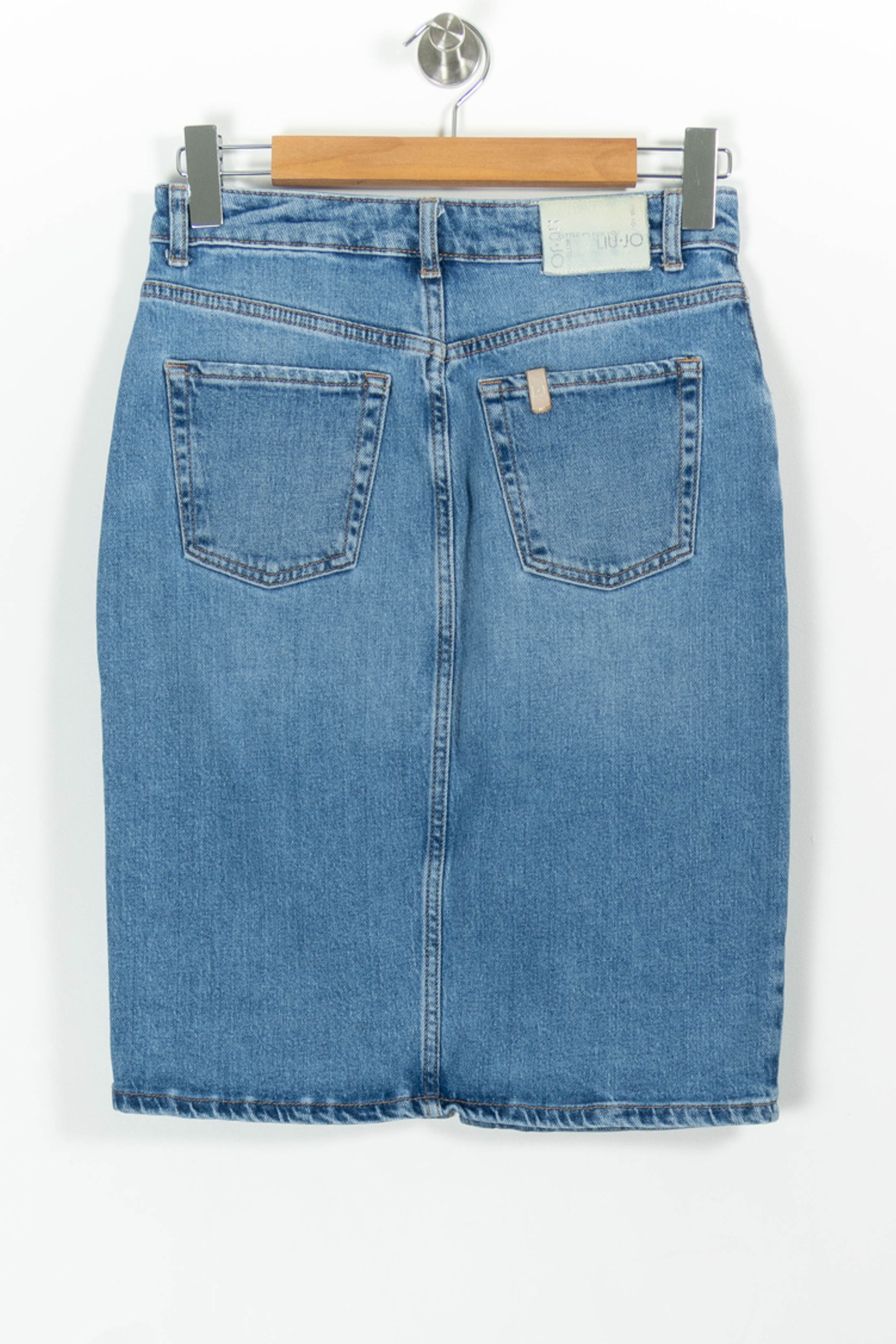 Short & midi skirt LIU JO - SECONDE MAIN Blue