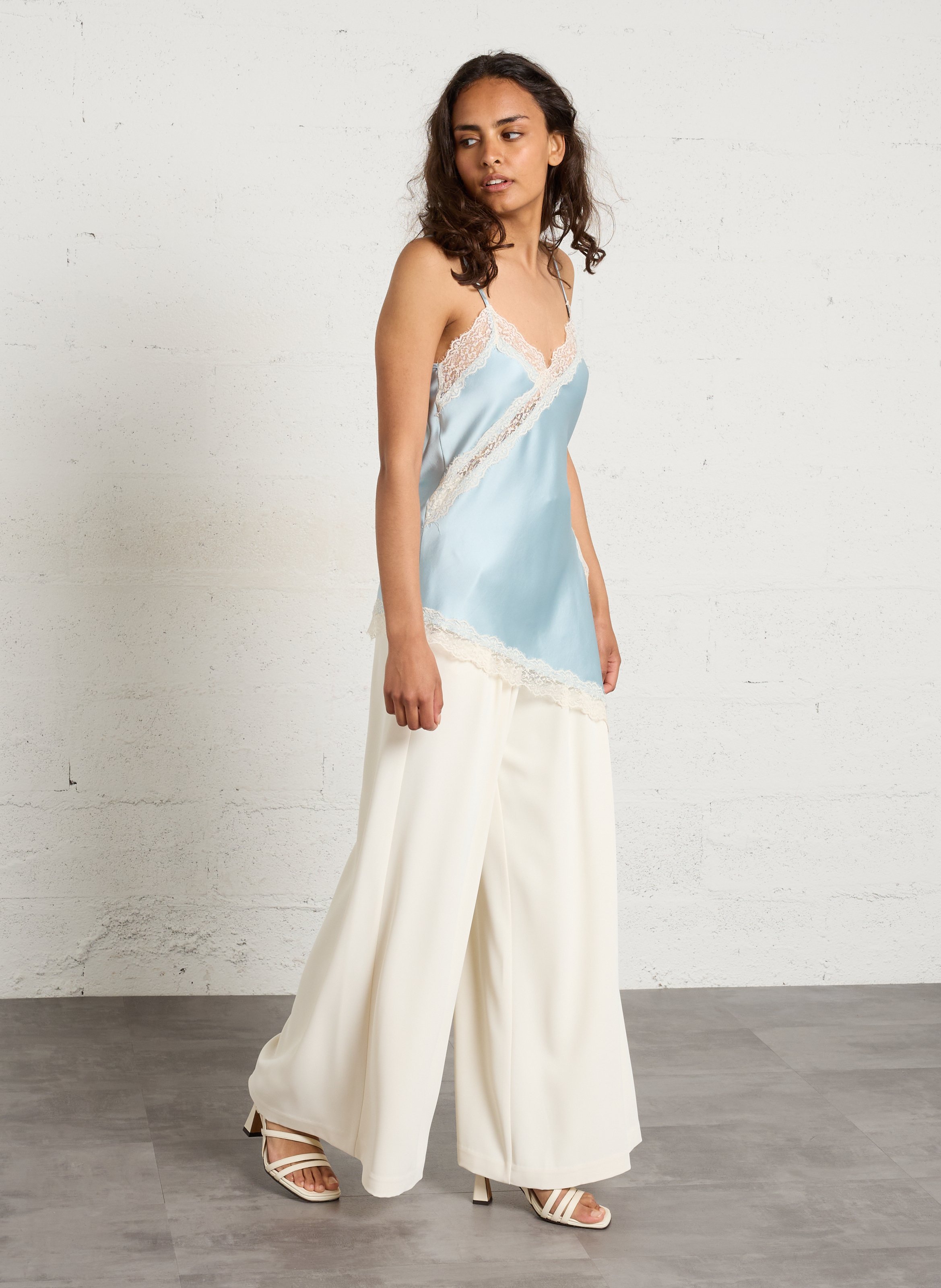 Alice - Ledersandalen mit Absatz BOBBIES Weiss