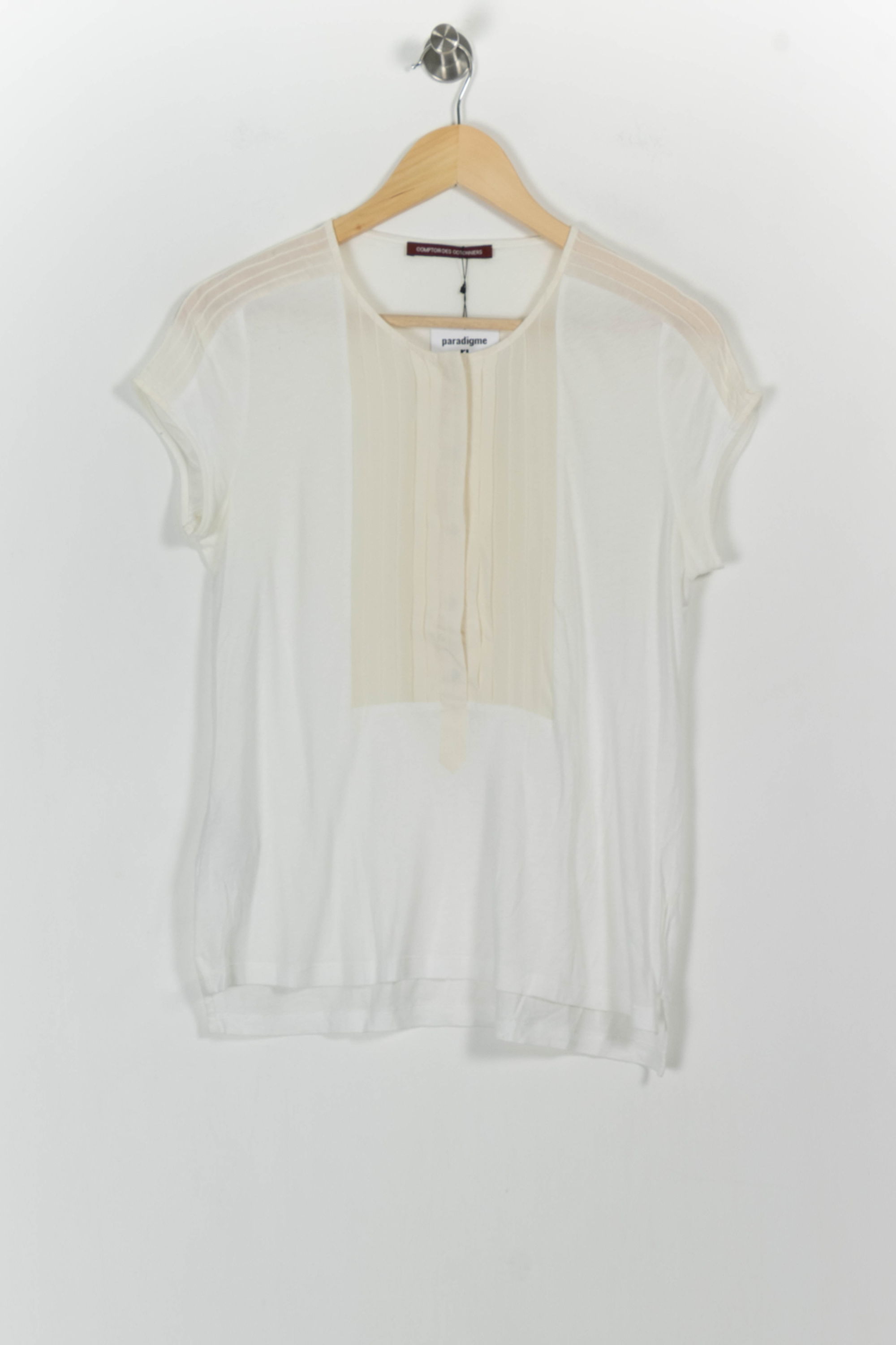 Tommy Badge T-shirt COMPTOIR DES COTONNIERS - Seconde main White
