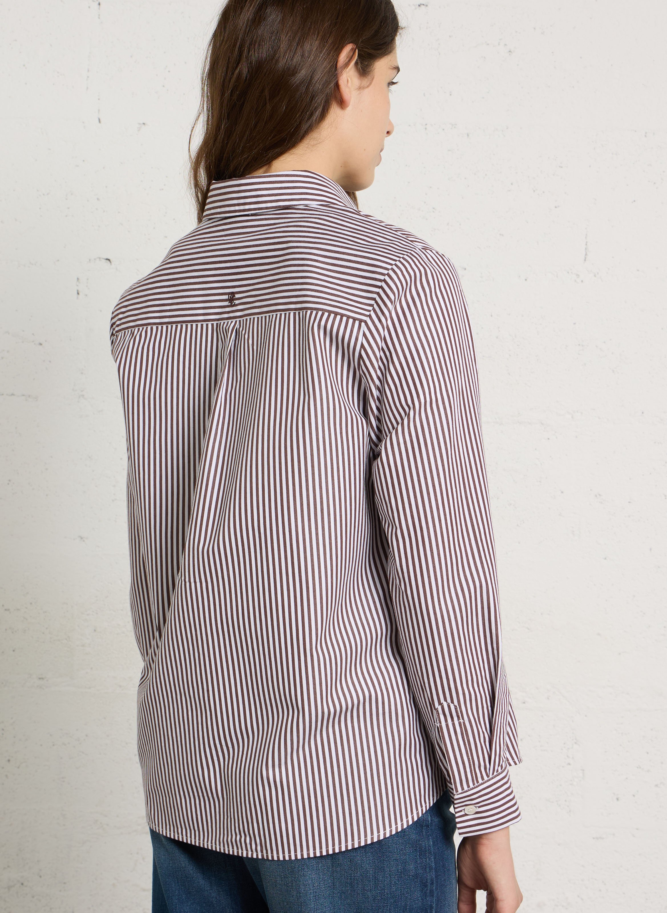 Ramie shirt LA PETITE ETOILE Brown