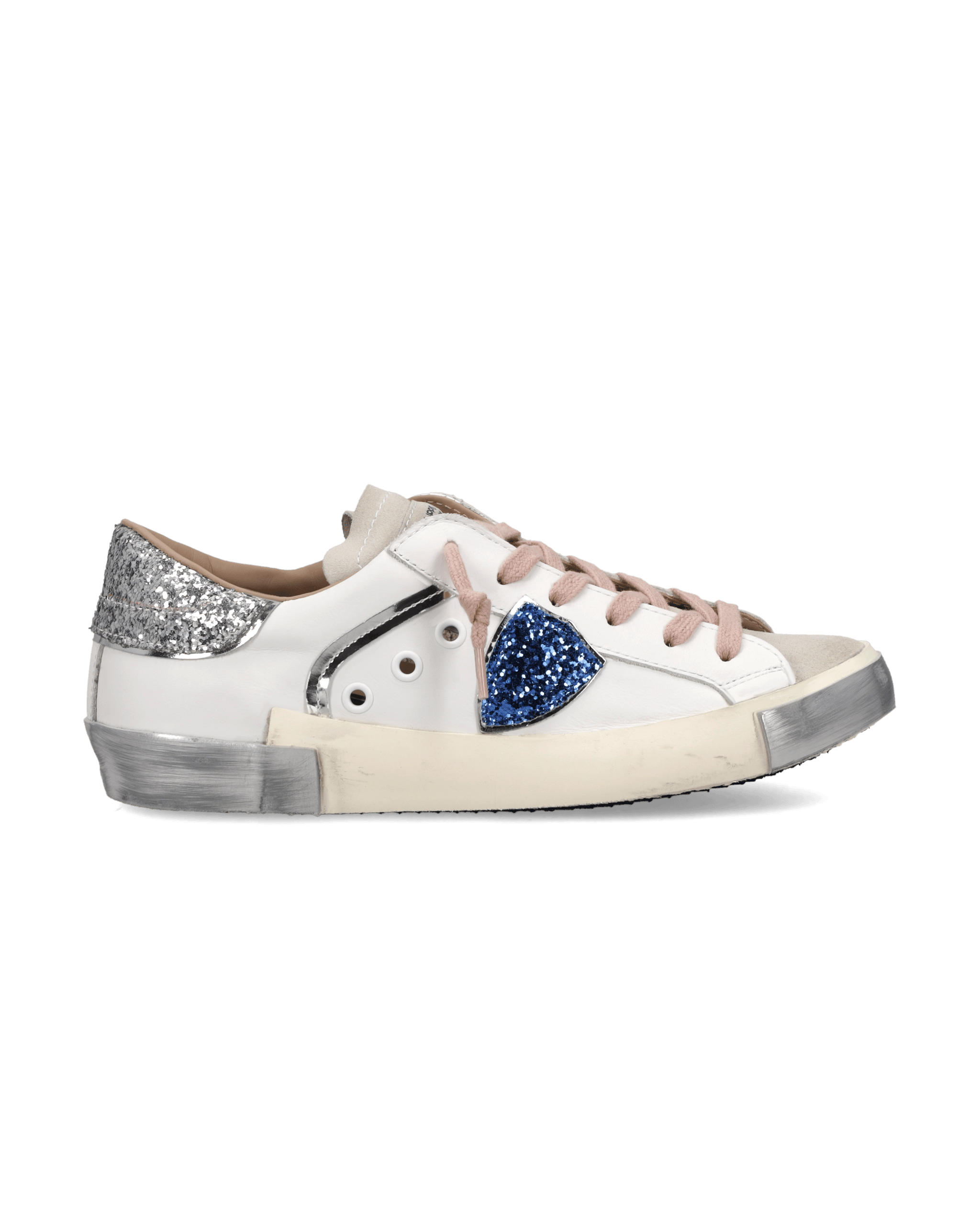 Tennis sneakers. PHILIPPE MODEL Silver