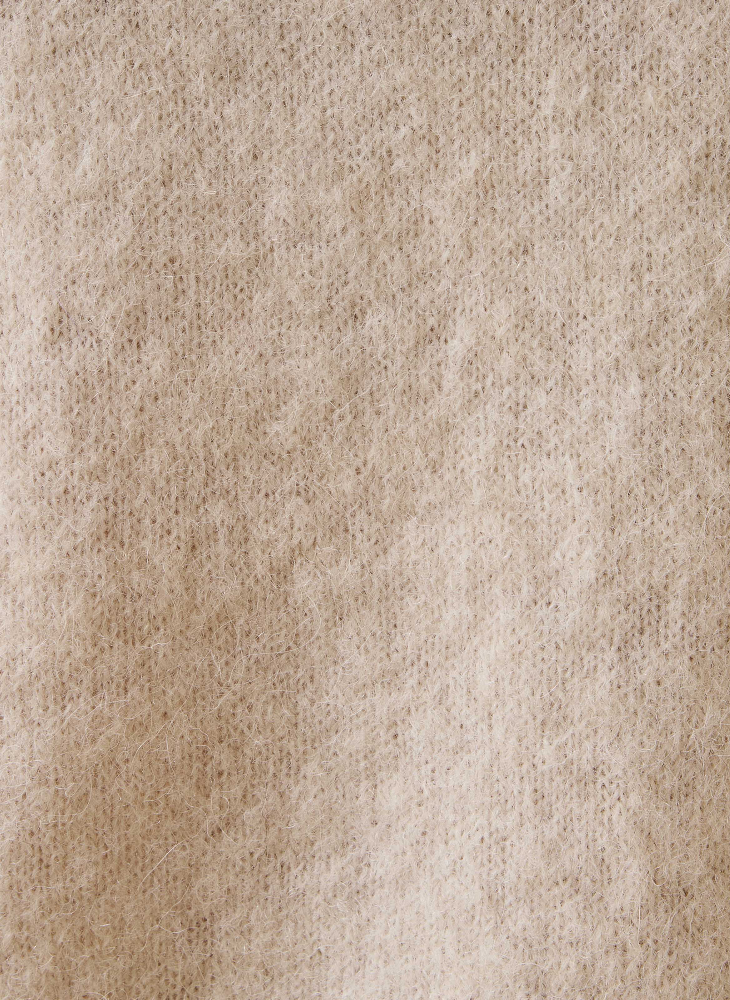 Oversized wool-blend cardigan LA FEE MARABOUTEE White