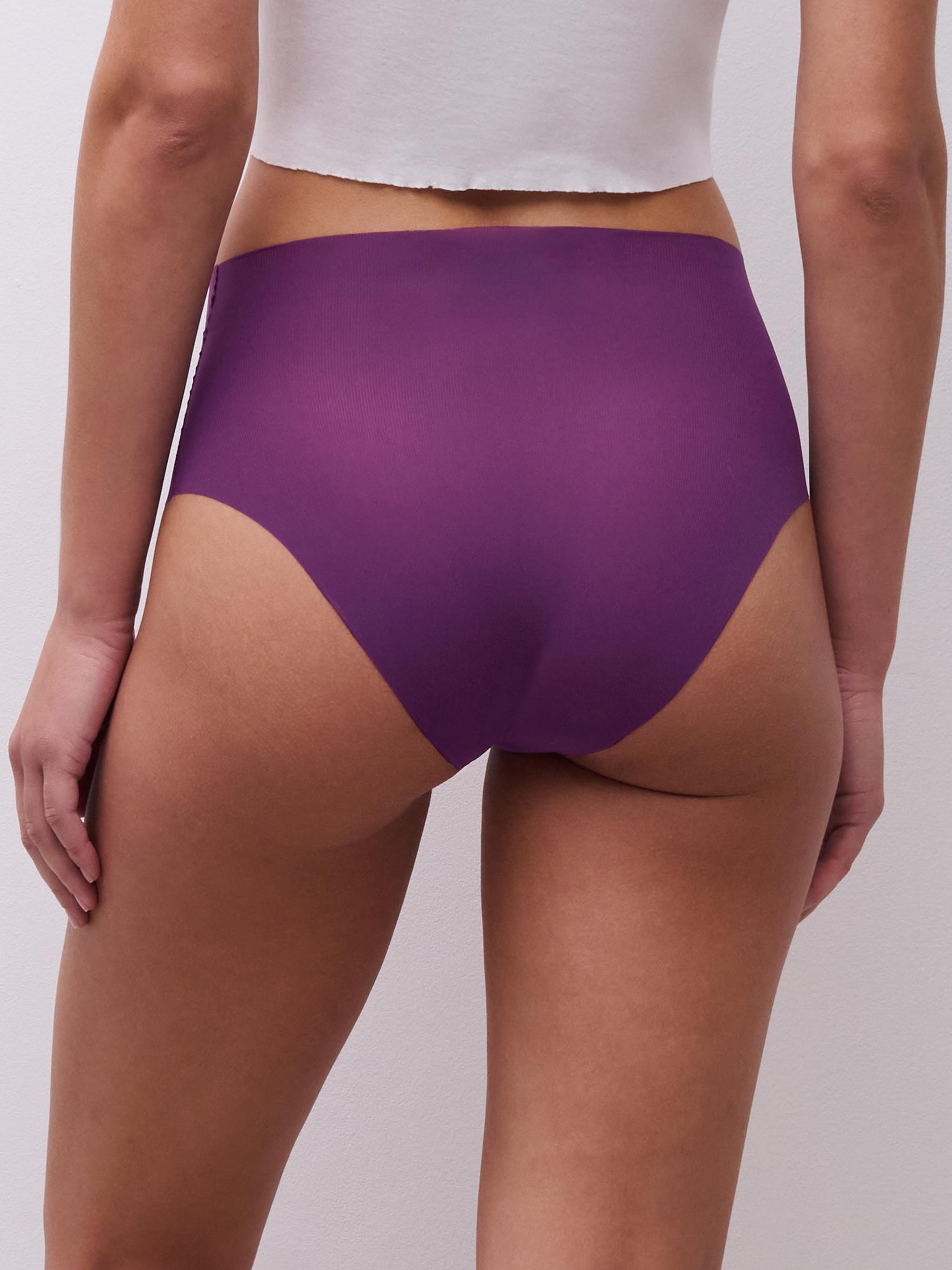 High-waisted panties CHANTELLE Purple