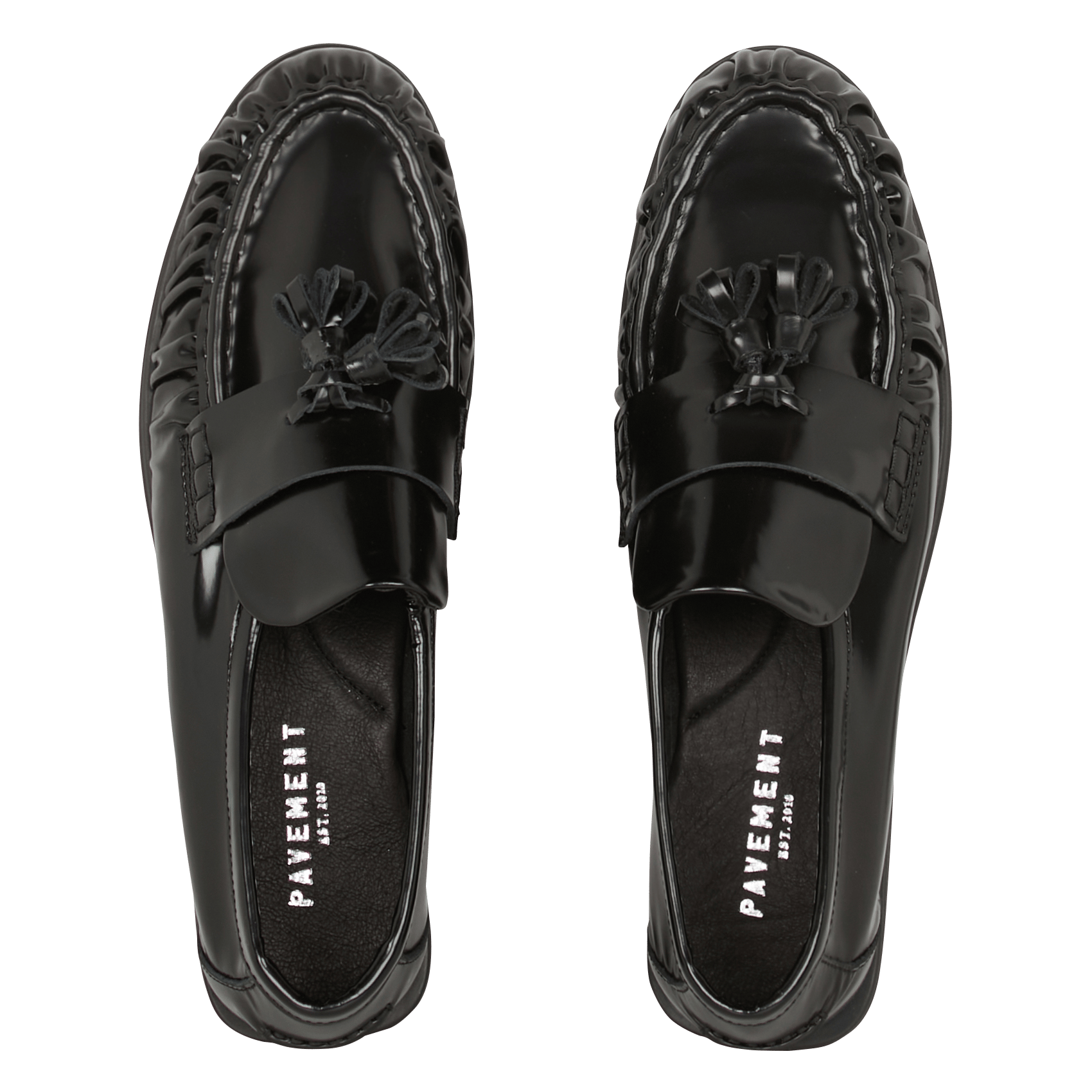 Mocassins en cuir  PAVEMENT Noir