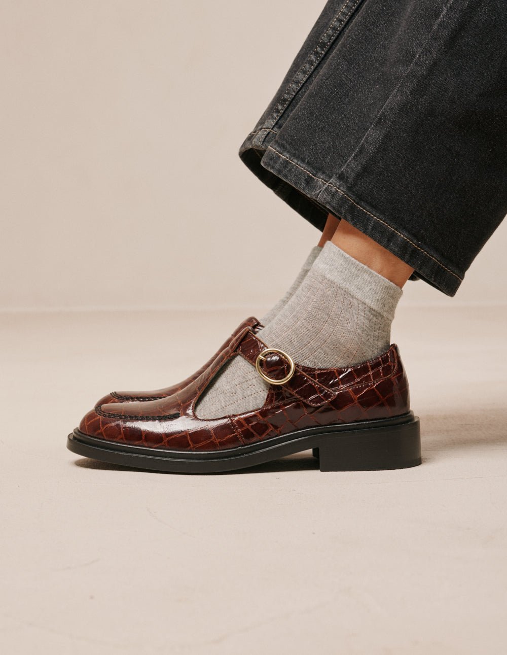 Derby shoes ODAJE Brown