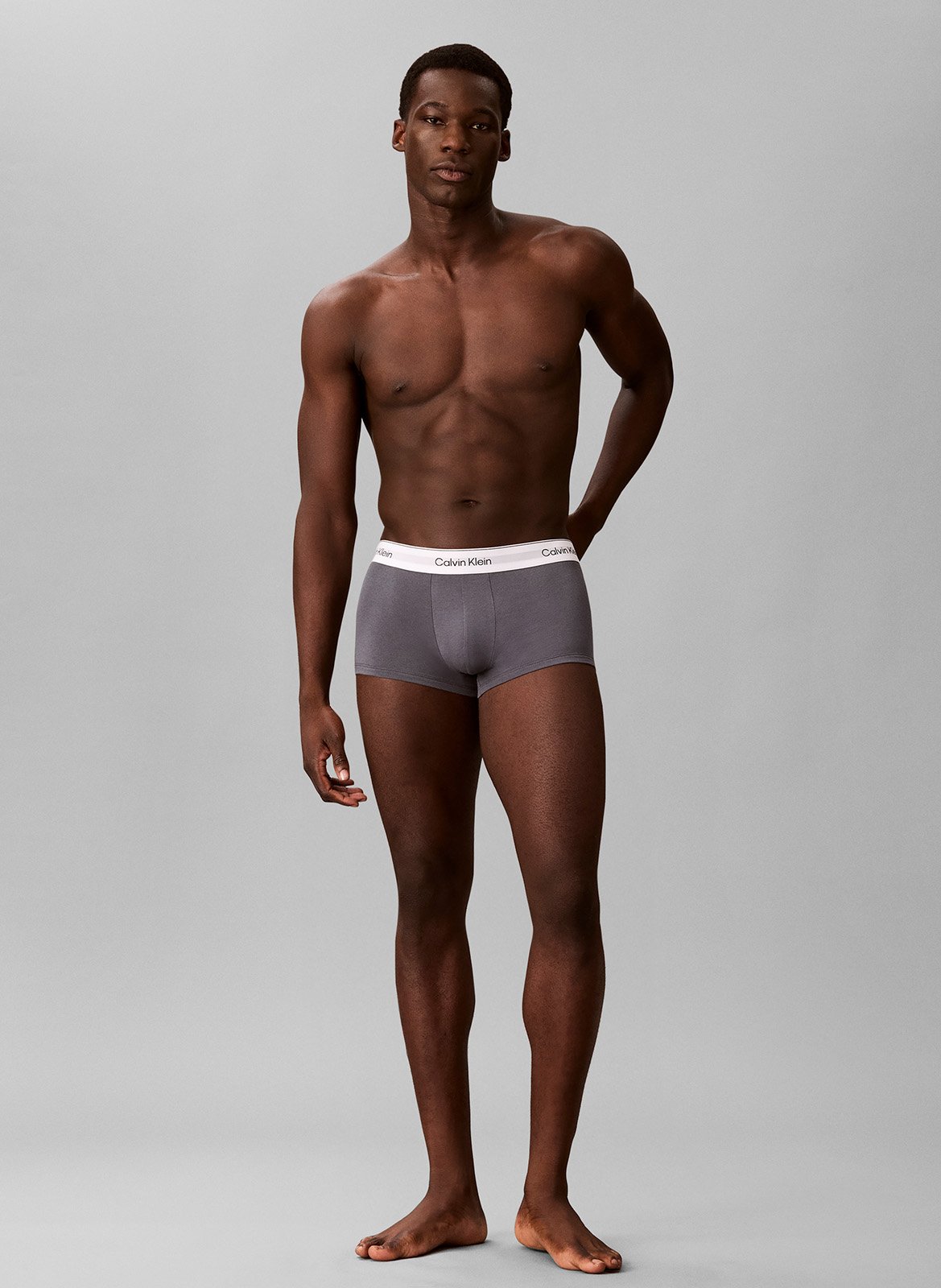 Setje met 3 boxershorts | katoenblend CALVIN KLEIN UNDERWEAR Blauw