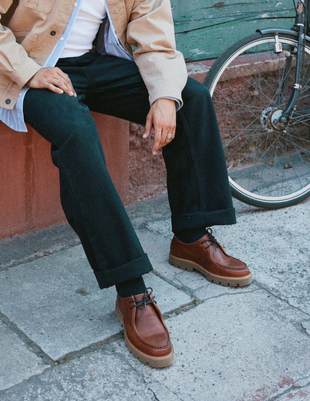 Derby shoes ODAJE Brown
