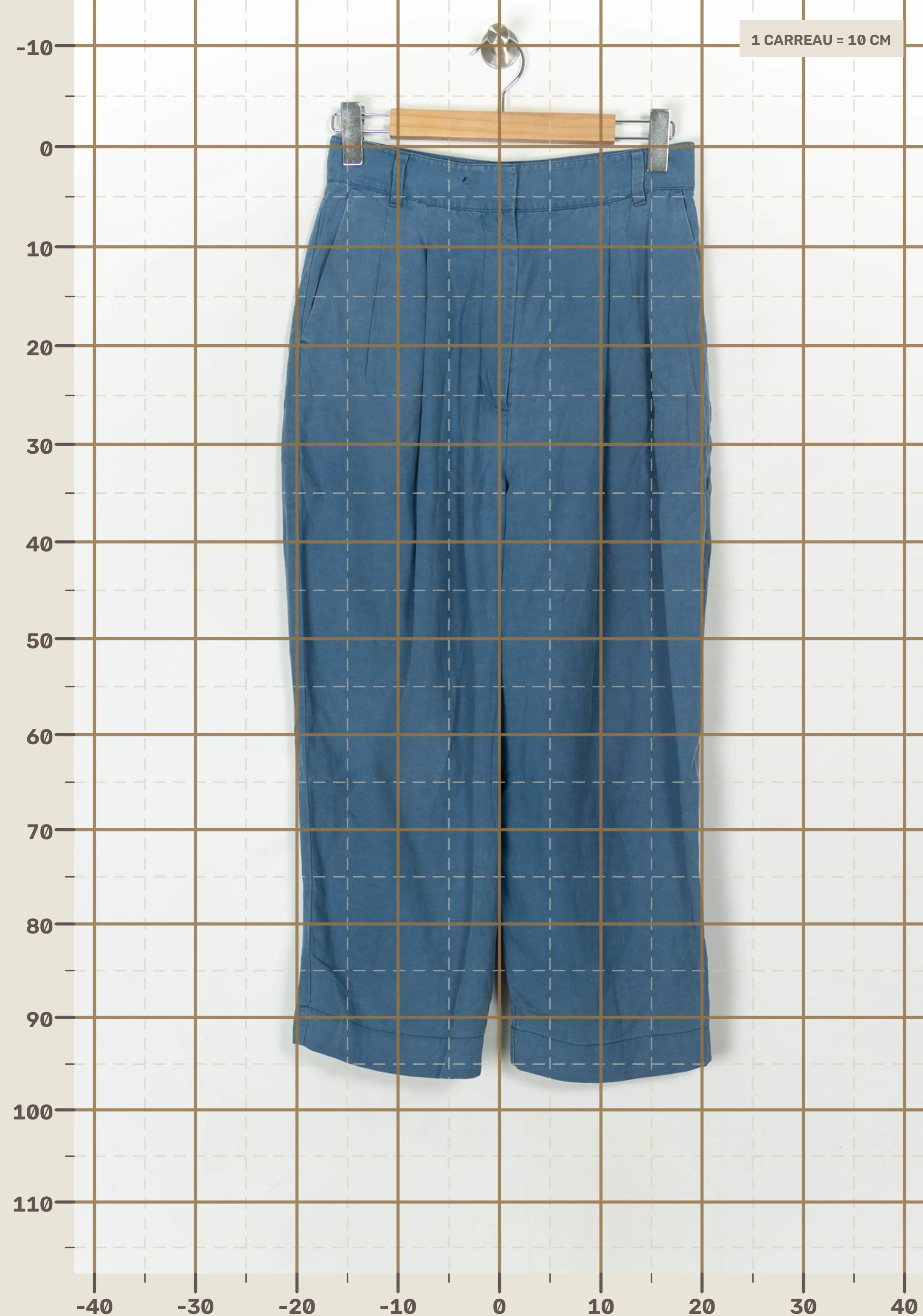 Pants COMPTOIR DES COTONNIERS - Seconde main Blue