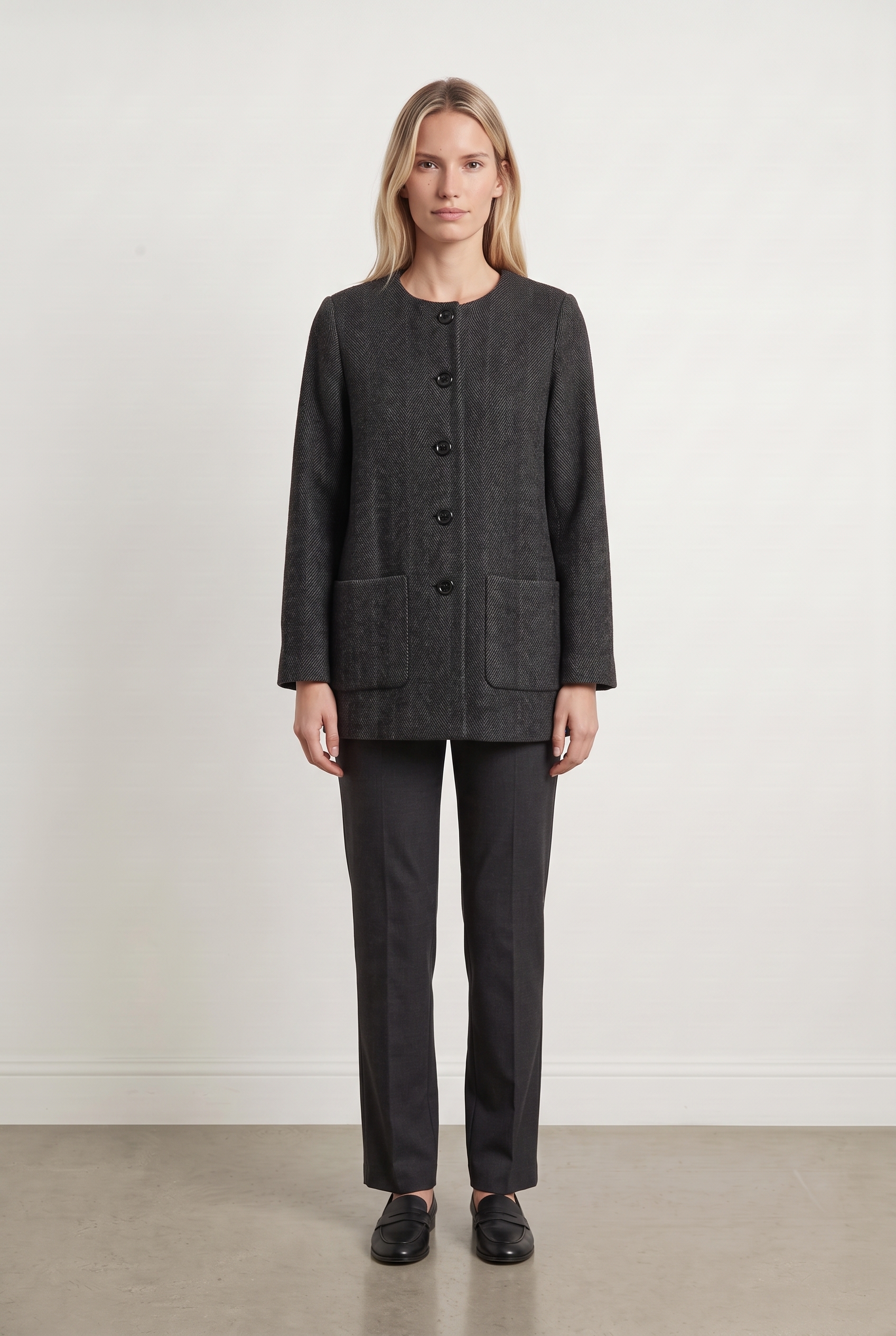 Manteau court SEZANE - Seconde main Gris