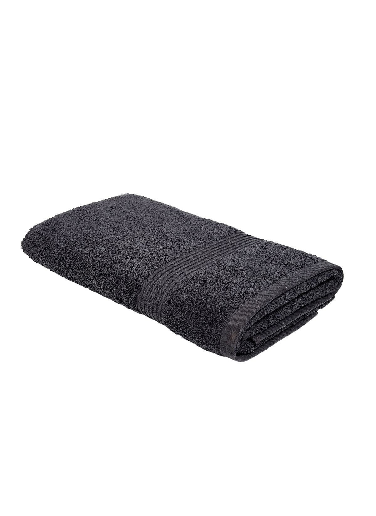 Plain cotton bath towel TODAY LINGE DE MAISON Grey