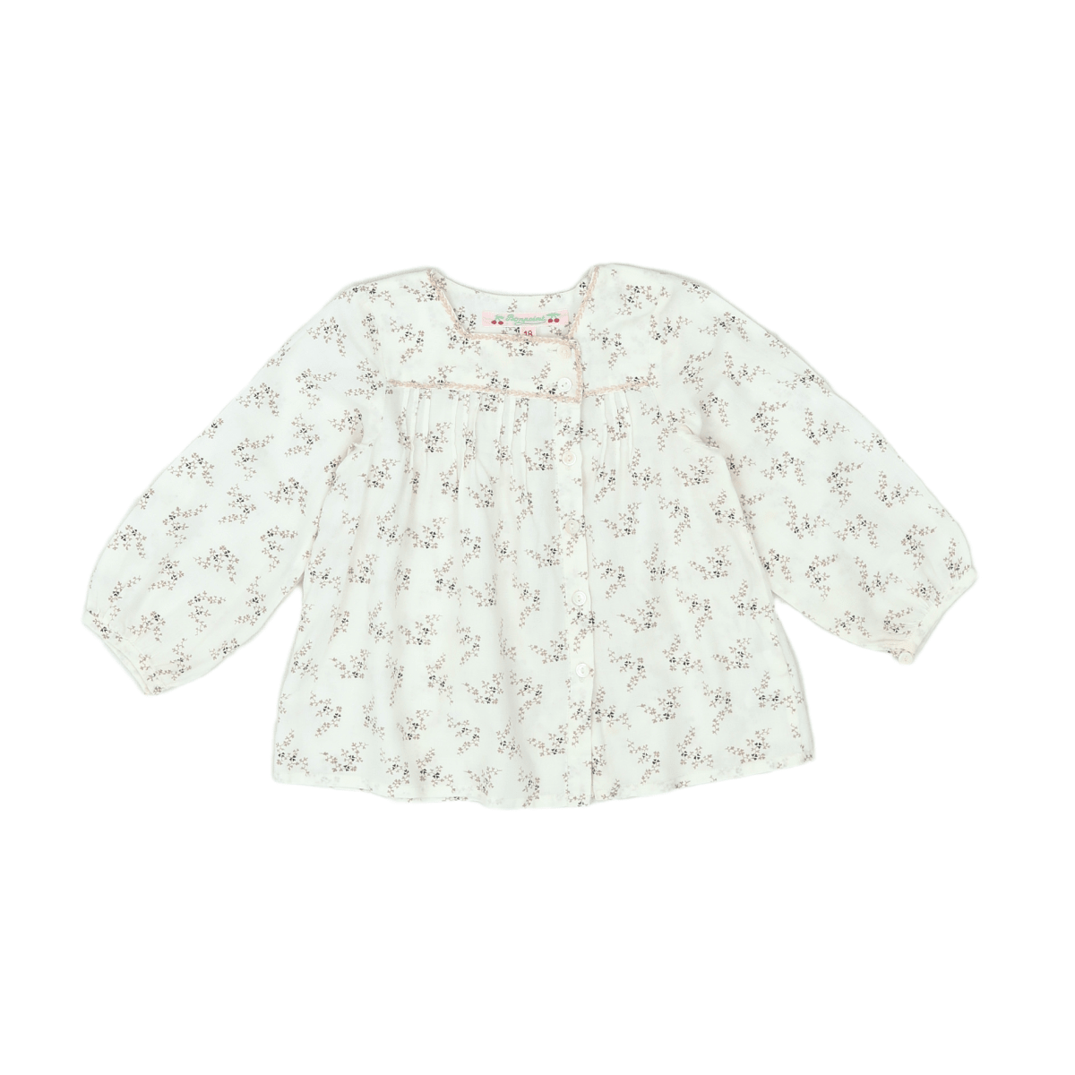 White baby shirt - 18 months BONPOINT - Seconde Main White