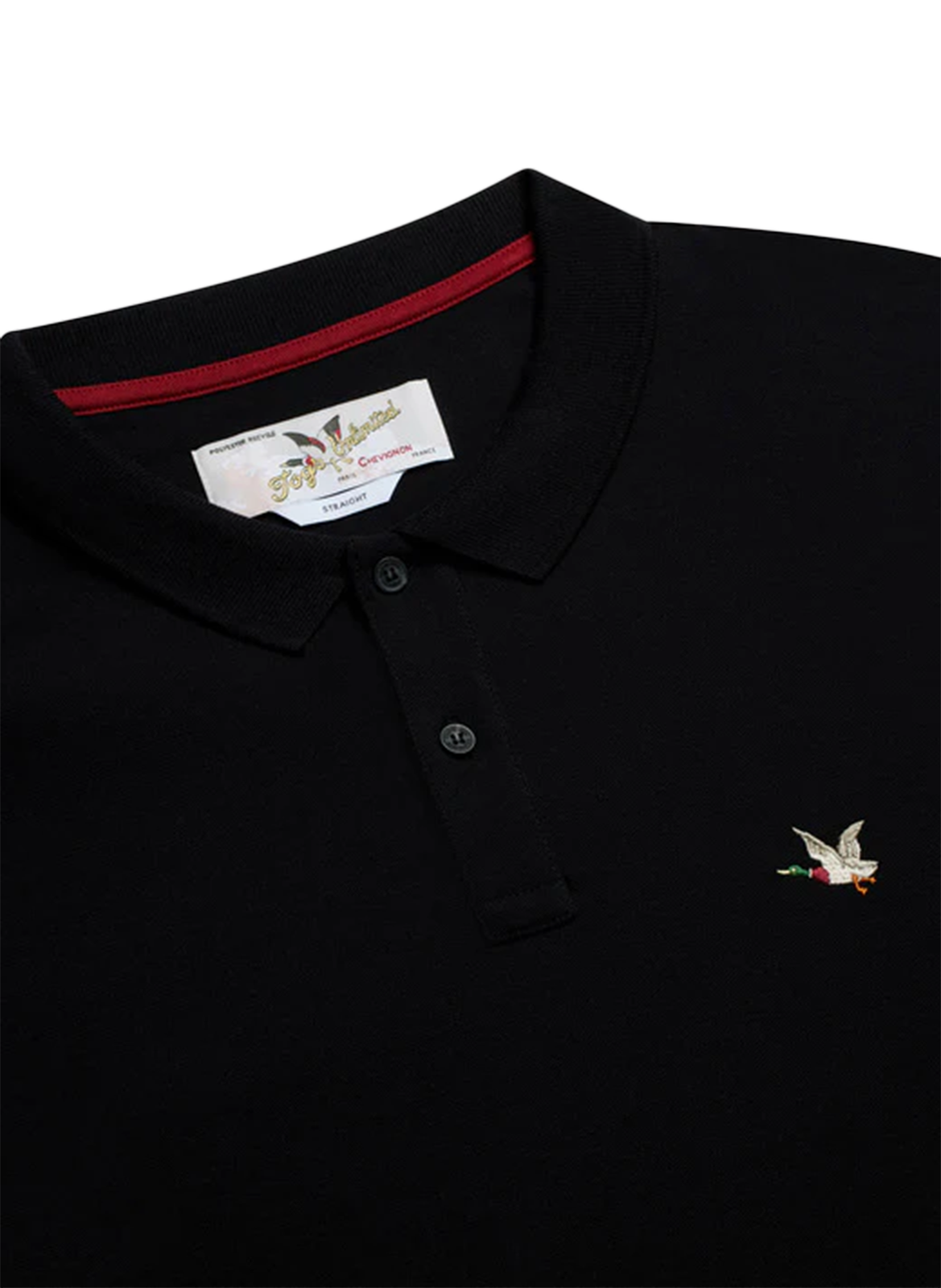 Polo regular-fit en coton CHEVIGNON Noir