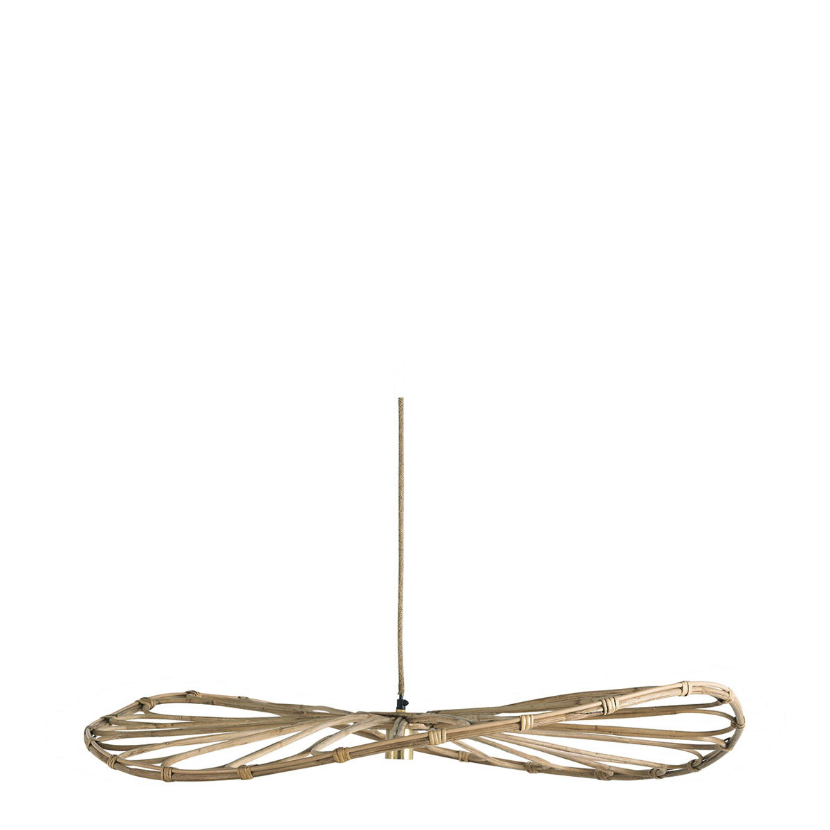 Rattan ceiling light BLANC D'IVOIRE Beige