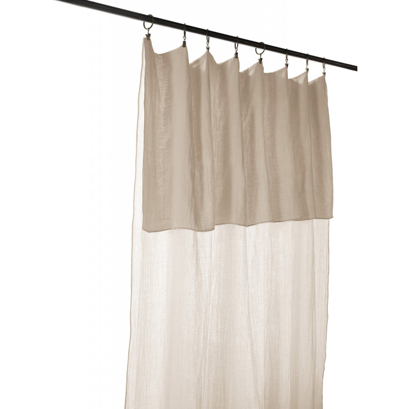 Blackout and Thermal Curtains L'EFFET PAPILLON Beige