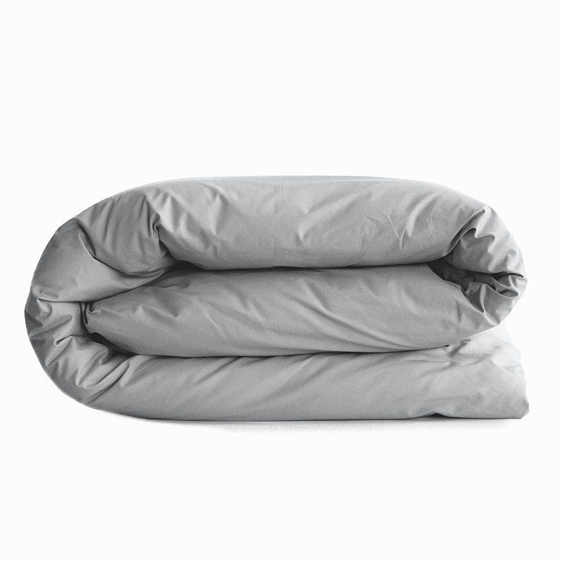 Duvet cover 240 x 220 cm "premium" for a double bed COTON PUR Grey