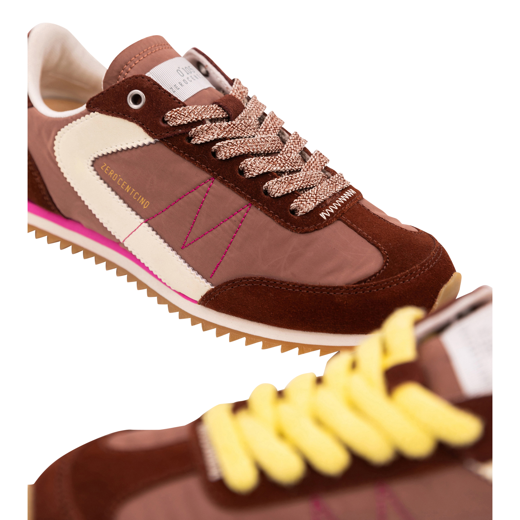 Baskets basses 0'105 Marron