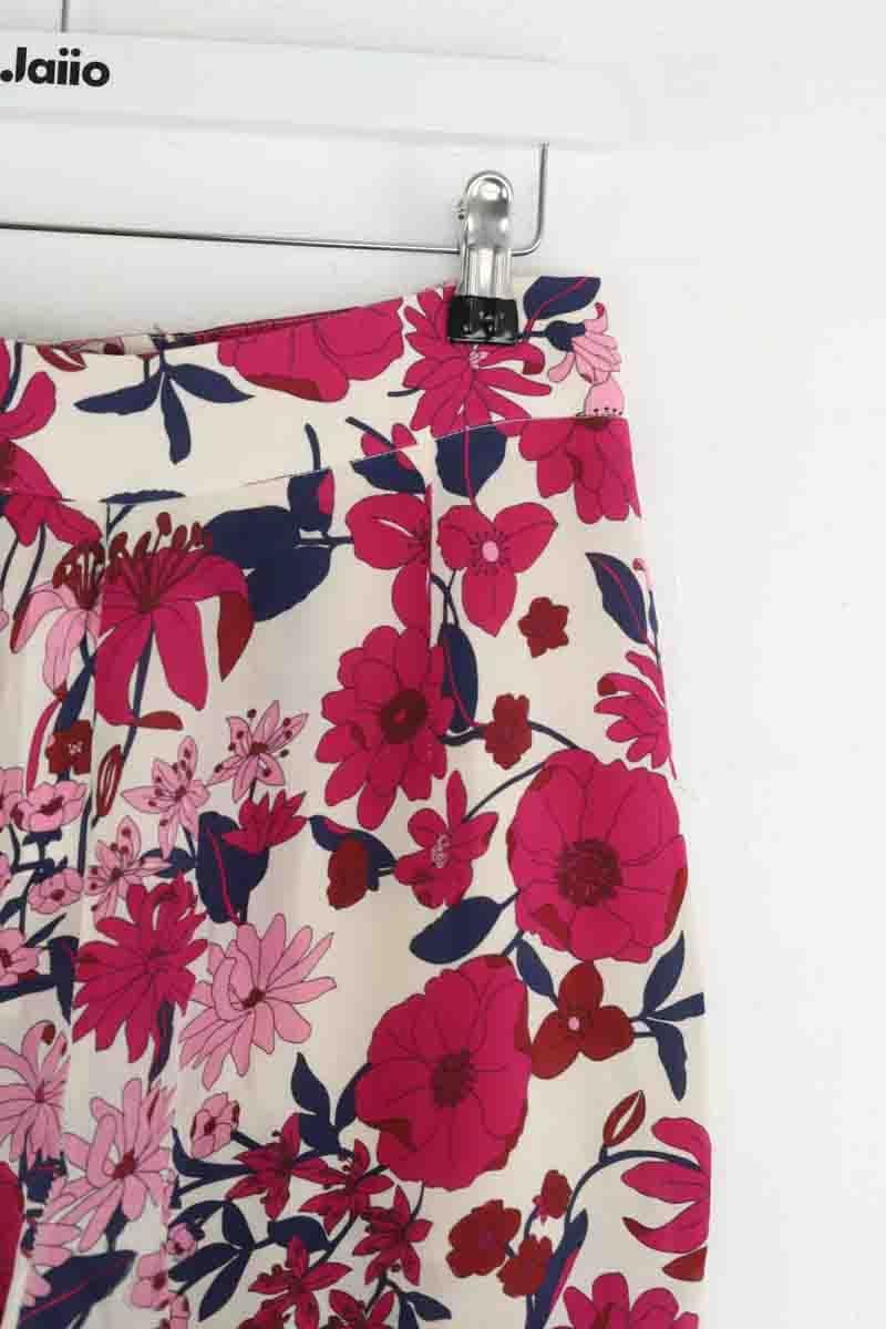 Silk trousers TARA JARMON - Seconde Main Purple