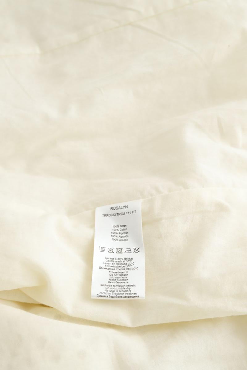 Cotton dress TARA JARMON - Seconde Main White