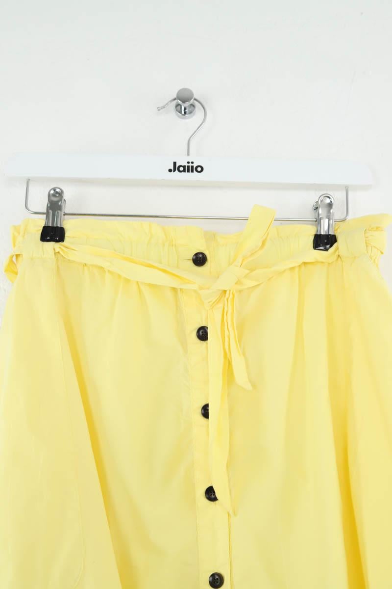Cotton skirt BELLEROSE - Seconde Main Yellow