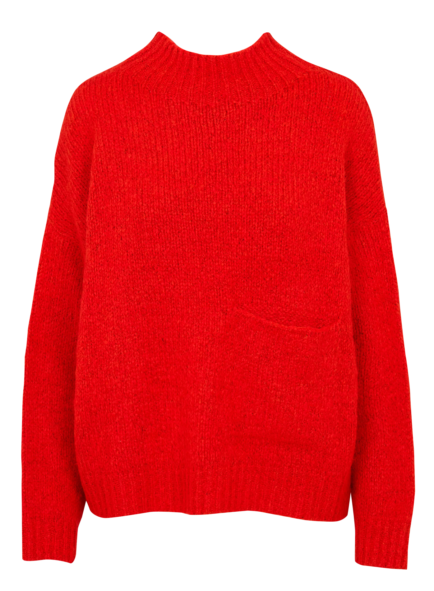 Pull col montant HUMILITY Orange