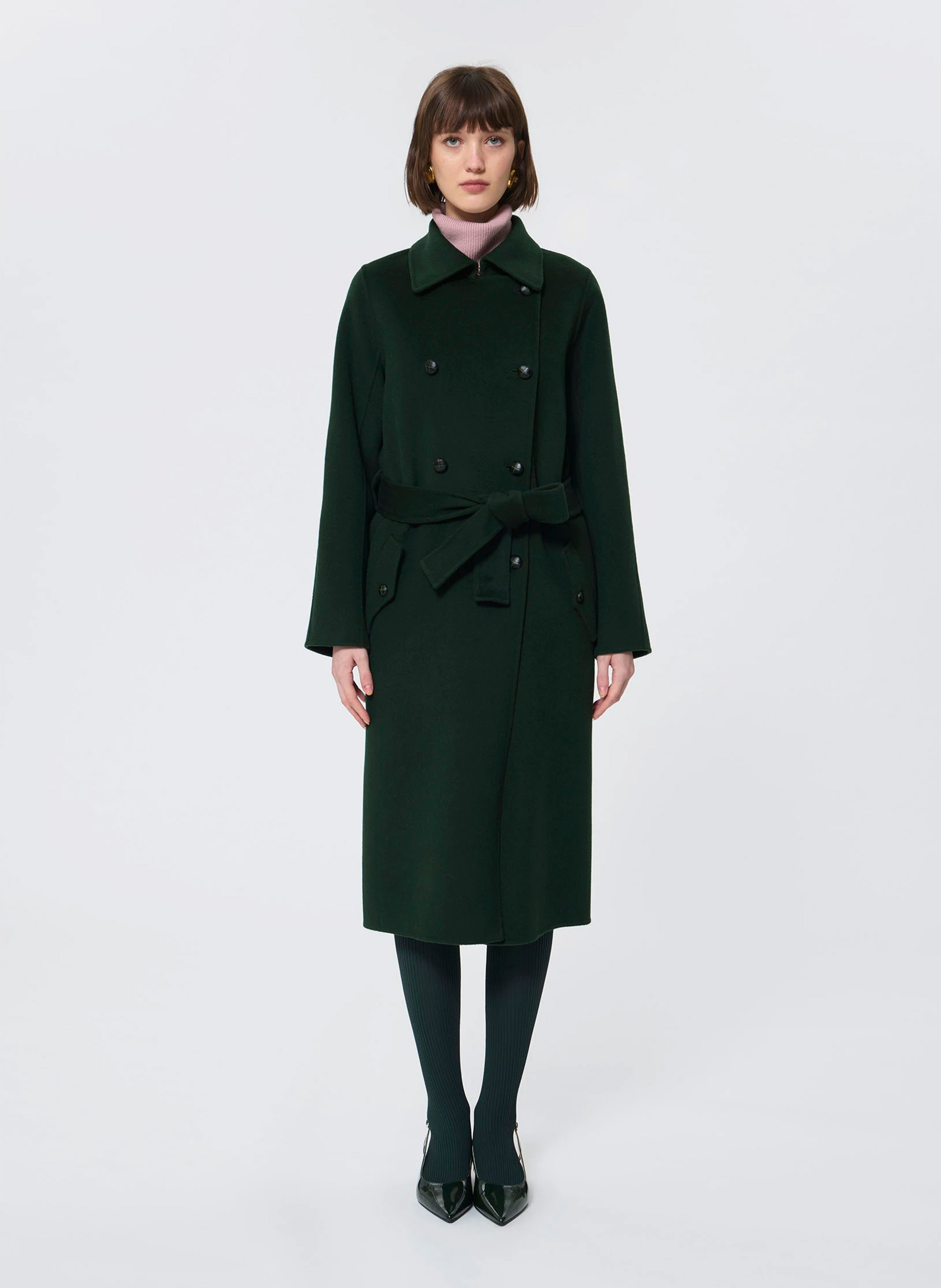 Coat TARA JARMON Green