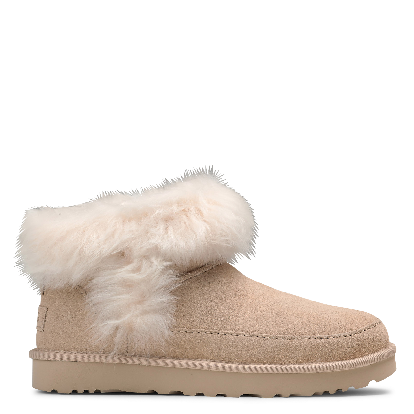Boots en cuir mélangé UGG Beige