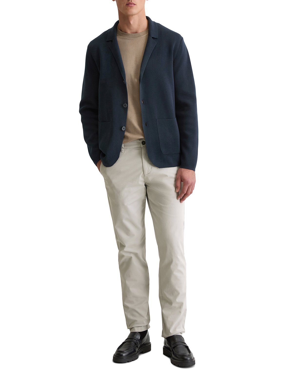 Blazer vest in cotton MARC O'POLO Blue