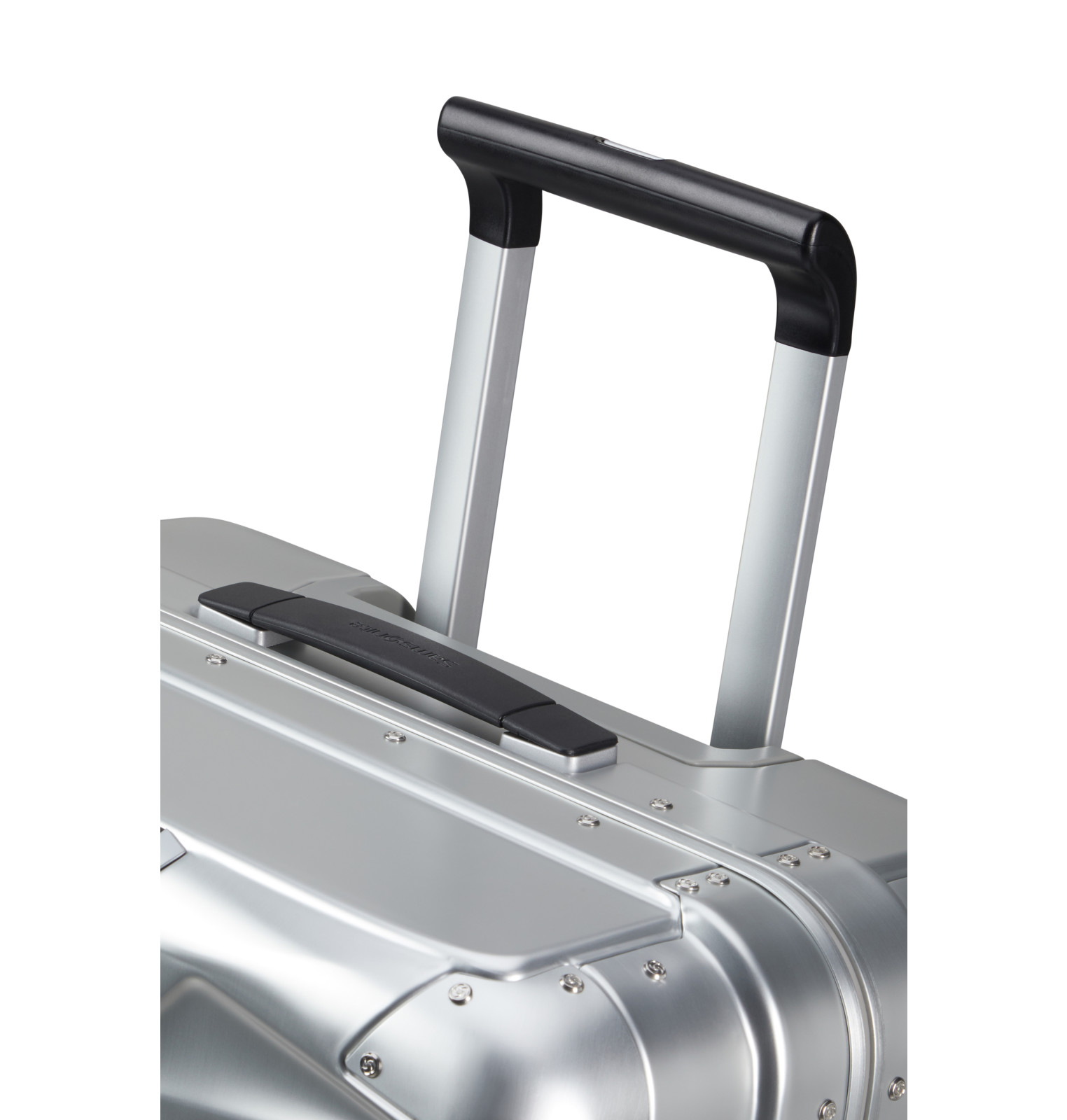 Proxis aluminum suitcase 4 wheels size medium SAMSONITE Silver