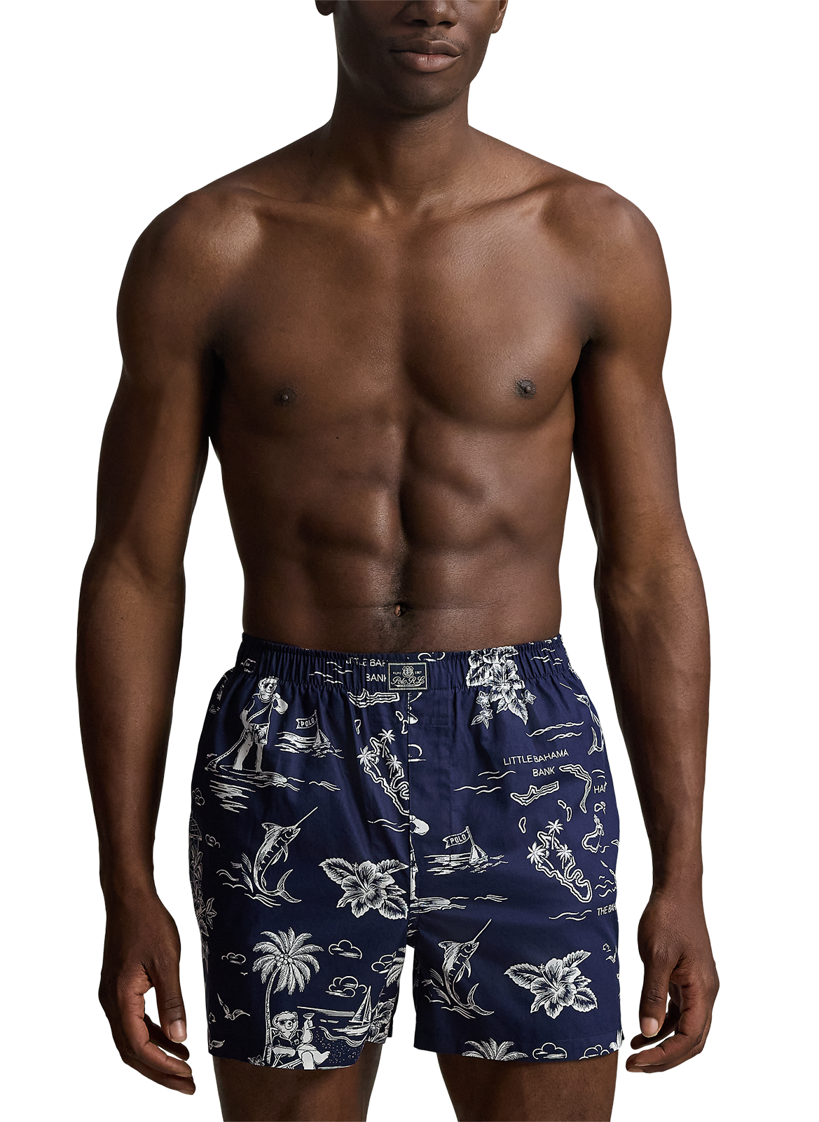 Pack of 3 cotton boxer shorts POLO RALPH LAUREN Multicolored