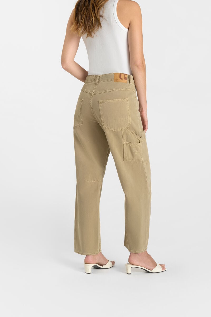 Loose, wide-leg jeans LE TEMPS DES CERISES Beige
