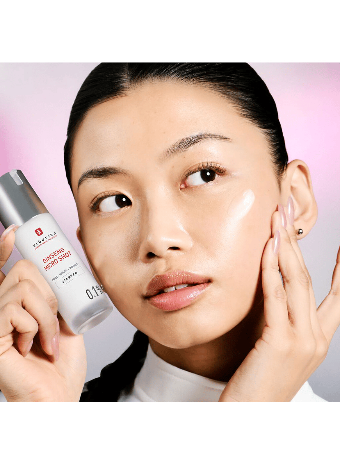 Ginseng Micro Shot Starter 0.1 - Sérum micro-infusion retexturant (concentration en spicules 0.1%) ERBORIAN No color