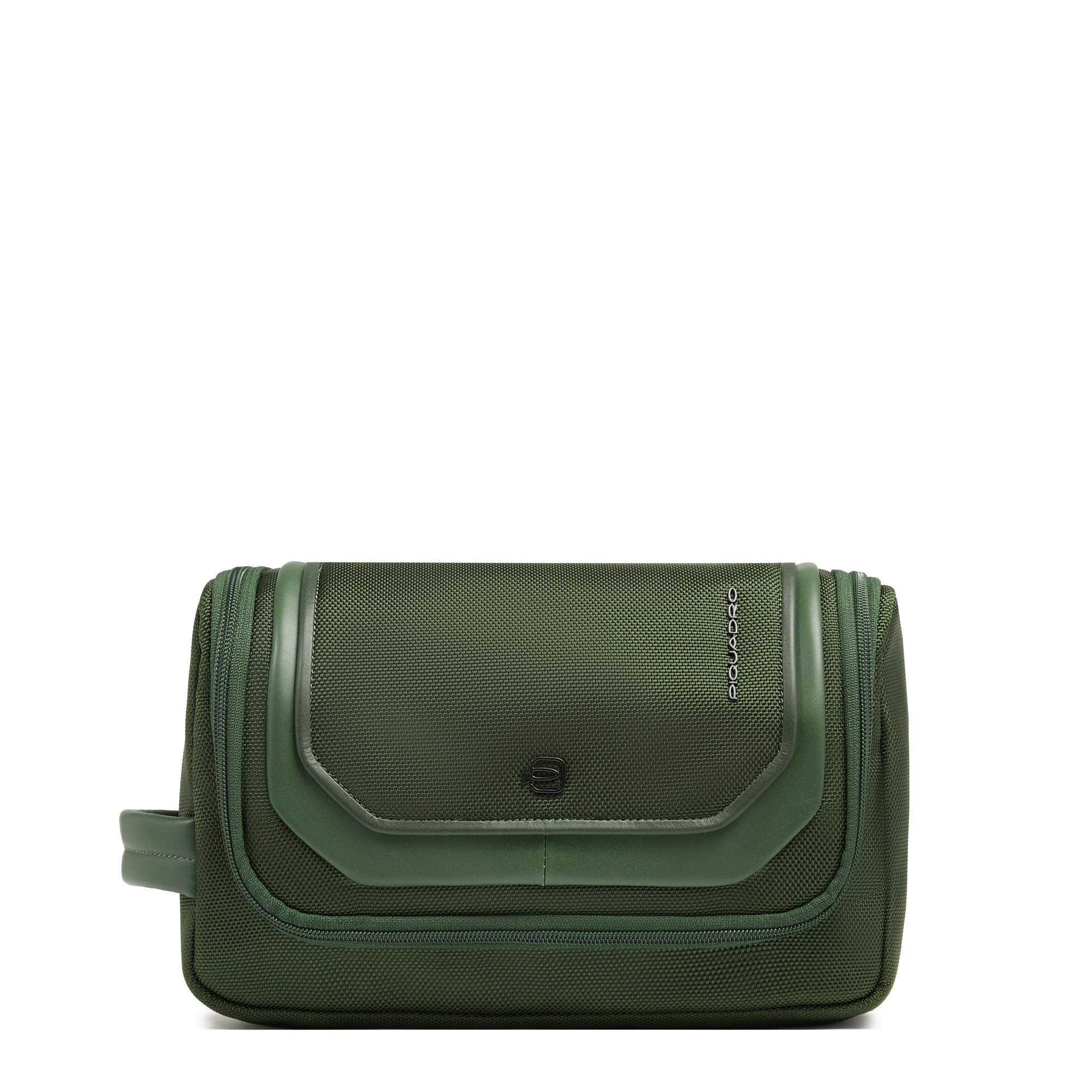 Recycled fabric toiletry pouch PIQUADRO