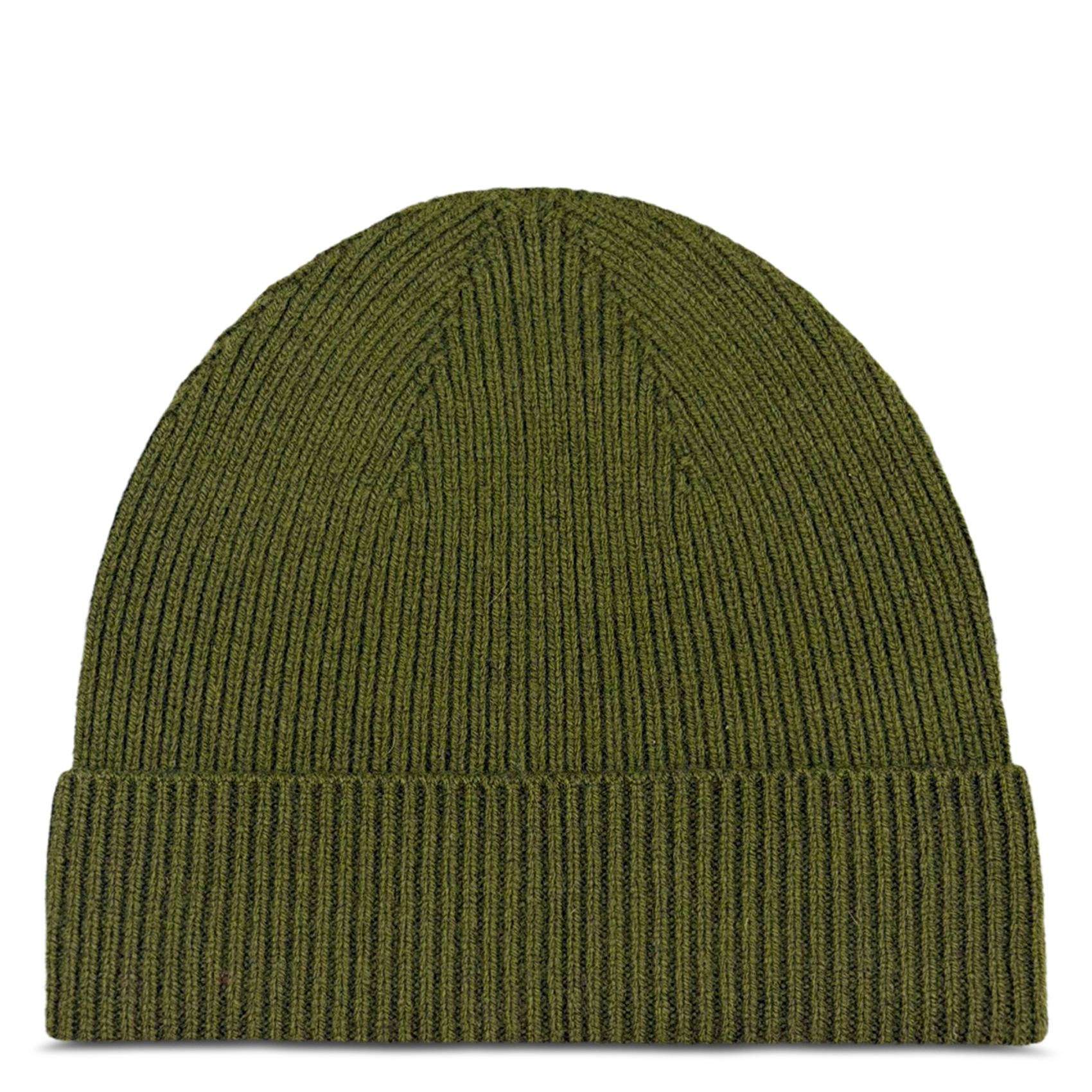 Wool and cashmere beanie GRAND-BE Kaki clair