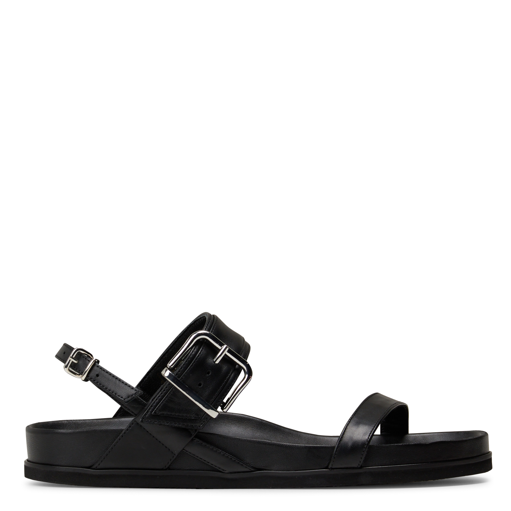 Sandales plates en cuir RIVECOUR