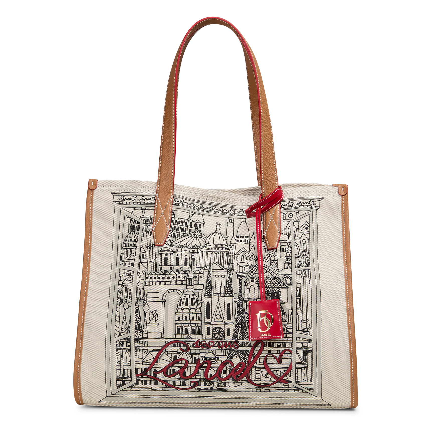 Ritstas L - Premier Flirt 150 jaar LANCEL Beige