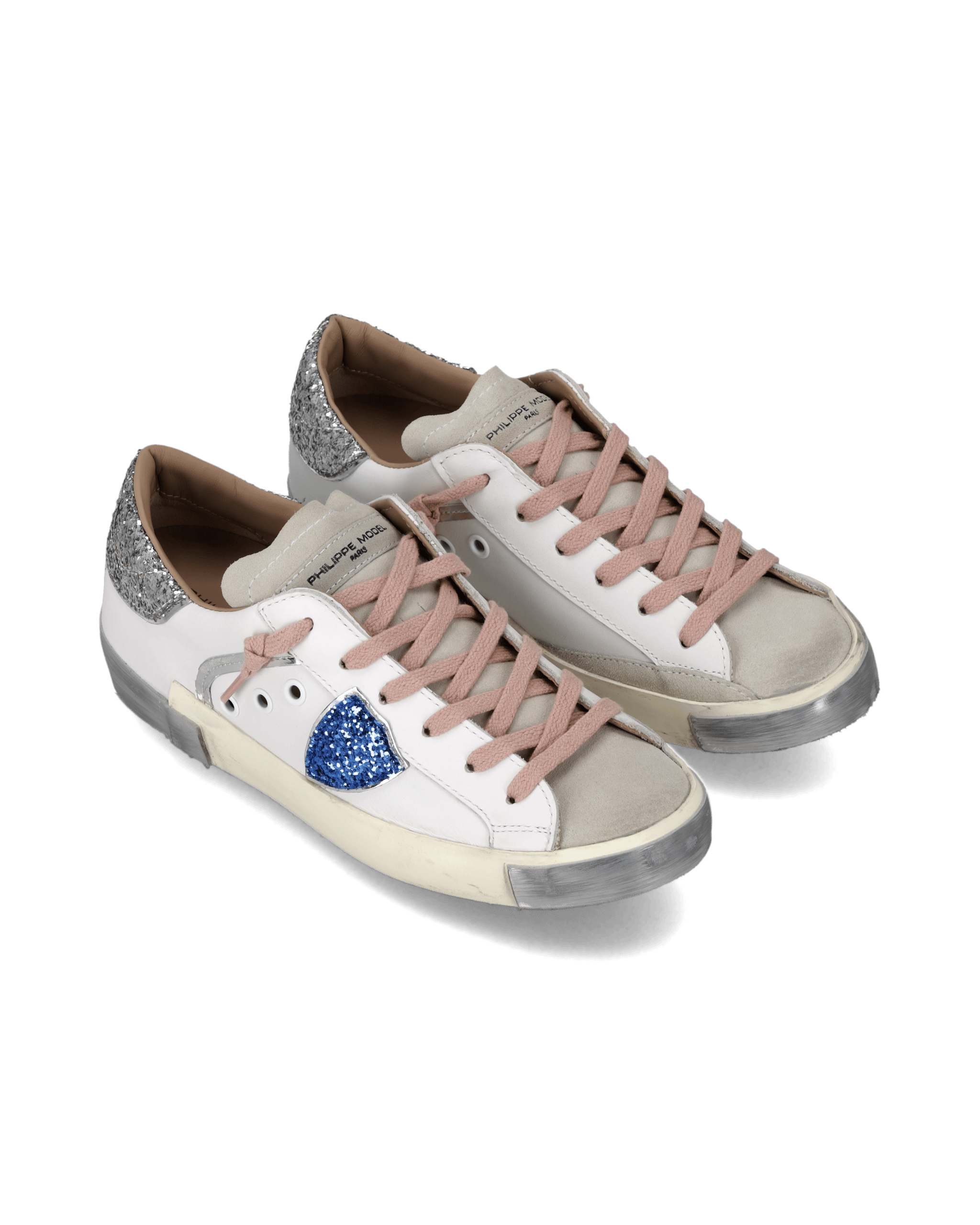 Tennis sneakers. PHILIPPE MODEL Silver
